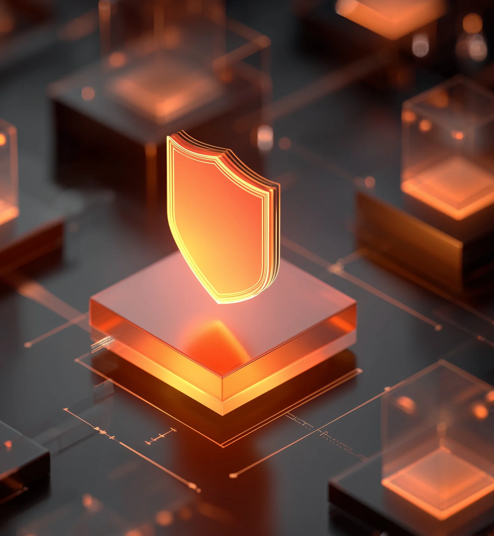 Cyber Essentials security shield representing strengthened business protection